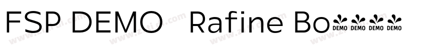 FSP DEMO   Rafine Bo字体转换